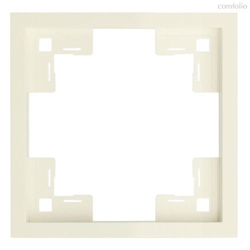 Одноместная рамка 35810 MC, кремовый сатин - Rikett