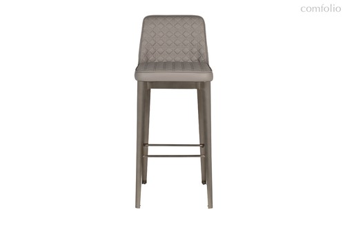 Стул барный светло-серый 53,5x41x101,5см - Garda Decor