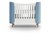 Кроватка KIDI Soft mini cпальное место 60*120 см (голубой) - Ellipse