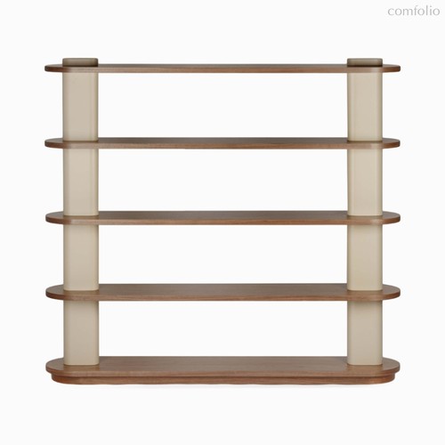 Стеллаж Rome, цвет коричневый/серый - Cosmo