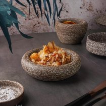 Блюдо круглое d 14,6 см h4,5 см Brown Untouched Taiga P.L. Proff Cuisine - P.L. Proff Cuisine