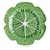 Блюдо круглое Bordallo Pinheiro "Капуста" 30,5см, цвет зеленый, 30 см - Bordallo Pinheiro