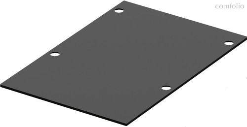 Боковая глухая заглушка для профиля DN18CS5074BSet, Цвет: Черный, Серия:DN18 - Donel