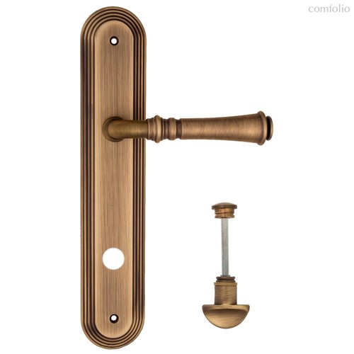 Дверная ручка на планке Fratelli Cattini GRACIA WC-2 PL288-BY матовая бронза - Fratelli Cattini