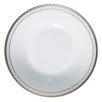 Тарелка для пасты Noritake Рочестер Платиновый кант 19 см, 19 см - Noritake