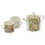 Набор для чая на двоих Spode Моррис и Ко. Чайник 1,1 л и 2 кружки 340 мл, фарфор, п/к - Spode