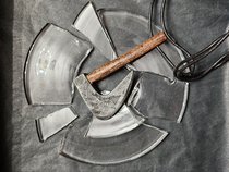 Кулон кованый на шнурке Топорик - Covali