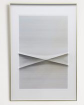 Интерьерный постер Paper fold-II, цвет розовый - Louvre Home