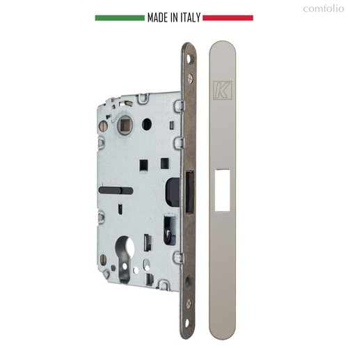 KM.002.CM.A.4.COV.NS Замок межкомнатный магнитный KOBLENZ SPINOFF Y85 с доводчиком NS мат. никель - Koblenz