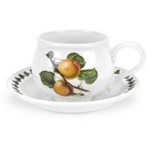 Чашка чайная с блюдцем Portmeirion "Помона. Абрикос" 200мл