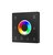 RGB+CCT настенный пульт дистанционного управления, 1 зона, Черный, зона охвата 30м, серия:DN - Donel