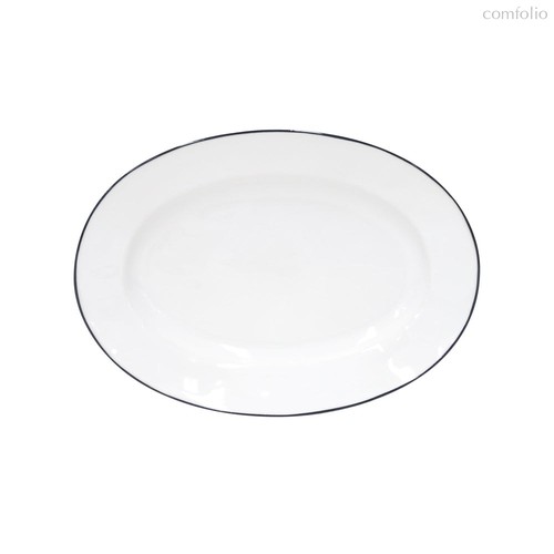 Блюдо овальное Beja White Blue ATA301-BLU (ATA301-00721C) - Costa Nova