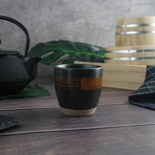 Чашка 150 мл чайная без ручки d 6,9 см h6,8 см Dark Matt Panasia P.L. Proff Cuisine - P.L. Proff Cuisine