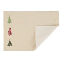 Салфетка под приборы Frozen pines из коллекции New Year Essential, 33х48 см - Tkano