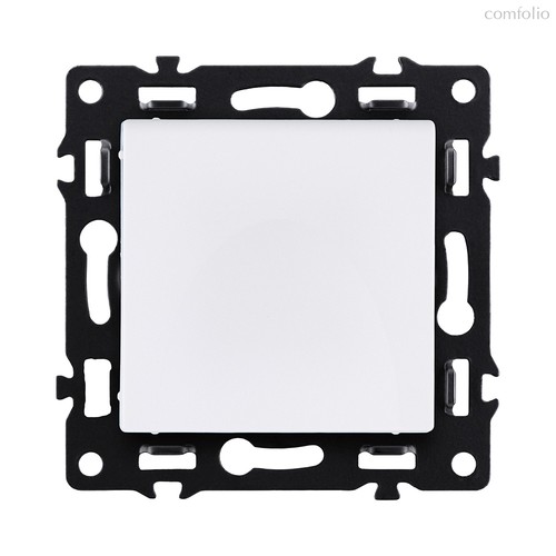 Розетка штепсельная SCHUKO 16A/250 В с крышкой, белый Kollinger Asthetik AS-015WH - Kollinger