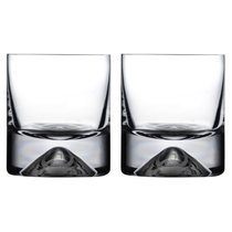 Набор стаканов для виски Nude Glass №9 350 мл, 2 шт, стекло хрустальное - Nude Glass