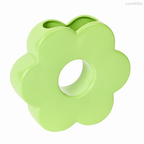 Ваза для цветов Daisy, 20 см, зеленая - DOIY