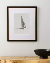 Прямоугольный постер Flight II, цвет бежевый - Louvre Home