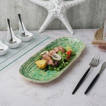 Блюдо овальное 32,5*13 см h2,5 см Green Frutti di Mare P.L. - P.L. Proff Cuisine