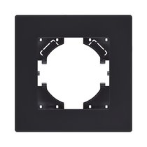 Рамка 1-постовая, черный матовый Kollinger Aspekt AT1BM - Kollinger