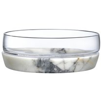 Чаша для закусок Nude Glass Прохлада 15 см, h6 см, хрусталь, мрамор - Nude Glass