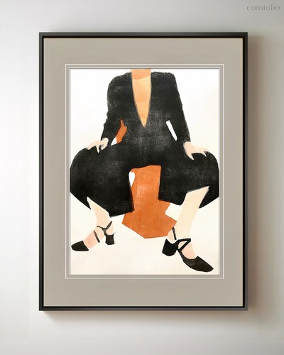 Интерьерное жикле Silhouette - V - Louvre Home