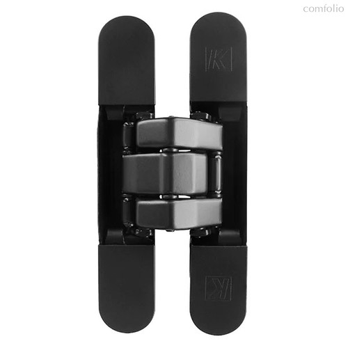 KUBICA K8080 ATOMIKA KARAKTER DXSX, NO петля скрытая универсальная ЧЕРНЫЙ (100 kg) - Koblenz