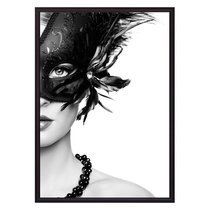 Девушка в маске, 40x60 см - Dom Korleone