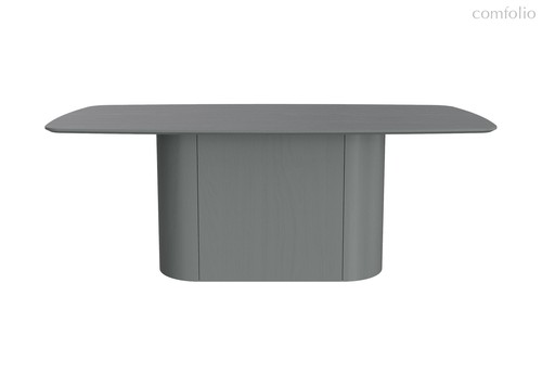 Стол обеденный Type прямоугольный 200*95 см (серый) - Ellipse