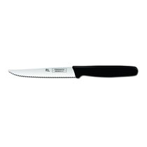 Нож PRO-Line для нарезки, волнистое лезвие, 11 см, пластиковая черная ручка, P.L. Proff - P.L. Proff Cuisine