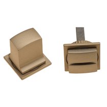 Фиксатор поворотный на MINI квадратном основании Fratelli Cattini WC-8 4FS-BS матовая латунь - Fratelli Cattini