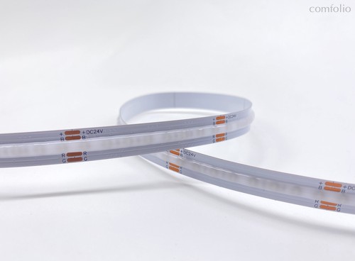 Светодиодная лента COB, 15W/m, RGB, 660 Lm/m, DC24V, IP20, CRI>95, уп. 5 м, серия DN8SSL - Donel