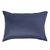 Комплект постельного белья двуспальный из сатина темно-синего цвета из коллекции Essential - Tkano