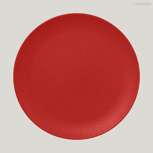 Тарелка NeoFusion Ember круглая плоская, 29 см (красный цвет) - RAK Porcelain
