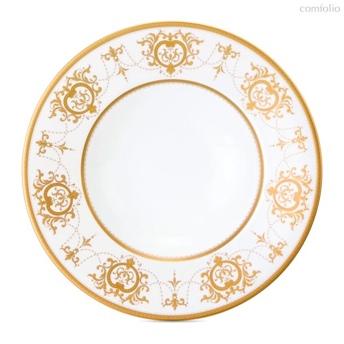 Тарелка для пасты Narumi Золотая тиара 29 см, фарфор костяной - Narumi