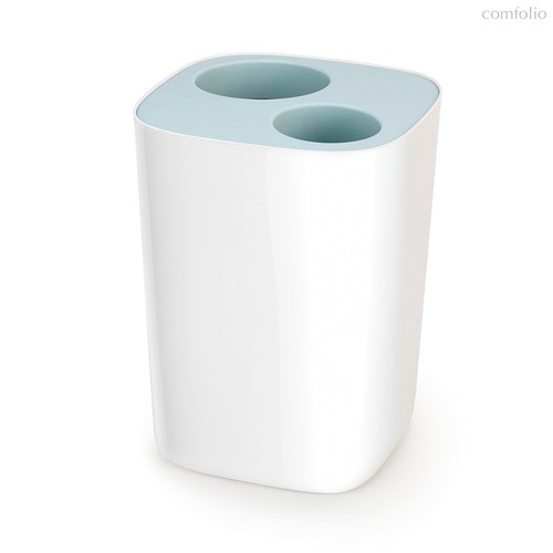 Контейнер мусорный Split™ для ванной комнаты, бело-голубой - Joseph Joseph