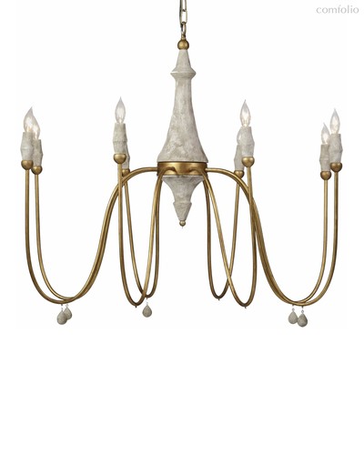 Люстра в стиле кантри Тала, цвет золотой - Louvre Home