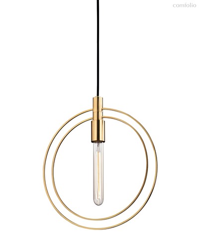 Золотой подвесной светильник Бекки, цвет золотой - Louvre Home