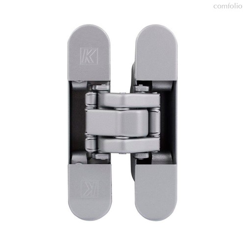 KUBICA K8060 ATOMIKA SLIM DXSX, CR.SAT петля скрытая универсальная МАТОВЫЙ ХРОМ (60 kg) - Koblenz