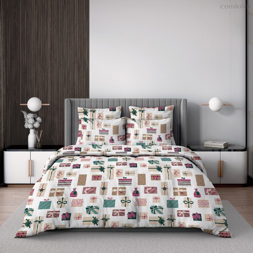 Комплект постельного белья "Волшебная Ночь" 2,0СП Gift, 2-спальный - Nordtex