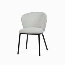 Обеденный стул Limma, цвет молочный/черный - Cosmo