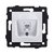 Розетка телефонная RJ11, белый Kollinger REA-009WH для Aspekt, Eleganz, Reflex - Kollinger