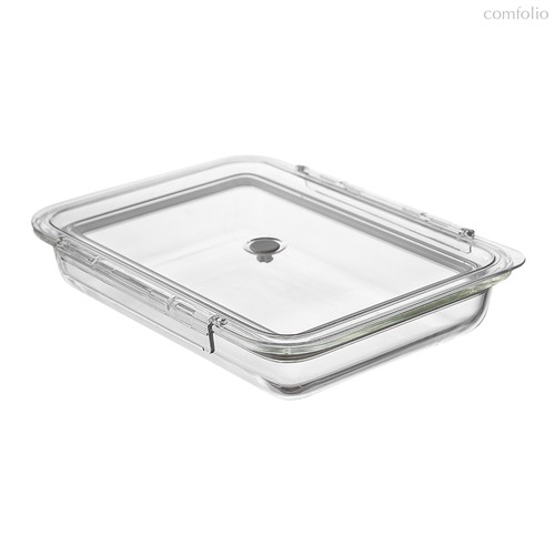 Контейнер для запекания и хранения Click Glass с крышкой, 1,4 л - Smart Solutions