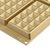 Форма для приготовления вафель Waffel Classic силиконовая золотая - Silikomart