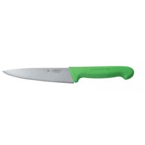 Нож PRO-Line поварской, зеленая пластиковая ручка, 16 см, P.L. Proff Cuisine - P.L. Proff Cuisine