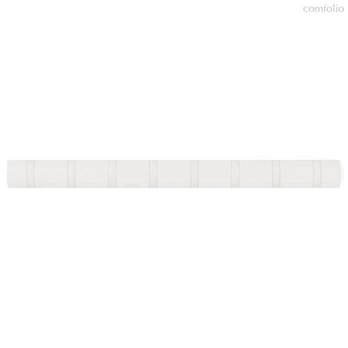 Вешалка настенная Flip, 81 см, 8 крючков, белая - Umbra