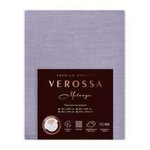 Простыня Verossa "Melange На Резинке 180/200/30 борт 30 Iris" - Nordtex