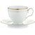 Чашка чайная с блюдцем Noritake "Хэмпшир, золотой кант" 250мл - Noritake
