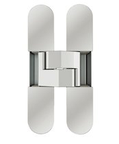 E30200.02.06 Петля скрытой установки AGB ECLIPSE 3.0 (полированный хром) + комплект накладок - AGB