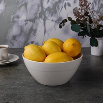 Салатник 1225 мл d 18 см h8,5 см Neo Silk 6шт., цвет белый - Noble